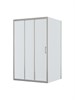 BELBAGNO Uno-195 Душевой уголок прямоугольный размер 120x100 см, двери раздвижные, профиль - хром / стекло - прозрачное UNO-195-AHF-31-120/100-C-Cr