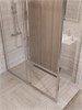 BELBAGNO Uno-195 Душевой уголок прямоугольный размер 150x80 см, двери раздвижные, профиль - хром / стекло - прозрачное UNO-195-AH-1-150/80-C-Cr