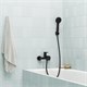 Шланг для душа Агуа (Agua) черный матовый, нерж. сталь, 1,5 м (AGUS15B0i19) AGUS15B0i19