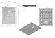 ESBANO Flat Поддон прямоугольный размер 120x90 см, белый ESPFT129W