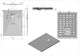 ESBANO Flat Поддон прямоугольный размер 120x90 см, антрацит ESPFT129A