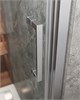 CEZARES Molveno Душевой уголок прямоугольный размер 90x80 см двери раздвижные профиль - хром / стекло - прозрачное MOLVENO-AHF-31-90/80-C-CR-IV