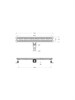 CEZARES Душевой лоток RELAX 70 см, RELAX-LD-70-Cr RELAX-LD-70-Cr