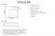 MADERA Vega  Раковина на стиральную машину ширина 60 см, цвет белый 4627173210935