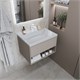 MADERA Belise 60 Раковина мебельная и на столешницу ширина 60 см, цвет белый 4627173210997