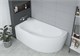 AQUATEK Акриловая ванна Дива 170x90 асимметричная, левая, без каркаса и экрана DIV170-0000002.02