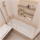 AQUATEK Акриловая ванна Калибри 180x80 прямоугольная, без каркаса и экрана KL180-0000001.02