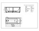 AQUATEK Акриловая ванна Мия 170x70 прямоугольная, без каркаса и экрана MIY170-0000004.02