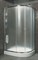 CEZARES ANIMA RH-2-R Душевой уголок асимметричный двери раздвижные, стекло 6 мм, правый вариант - фото 41690