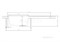 AQUATON Верона Мойка с крылом для кухни прямоугольная, литьевой мрамор, ширина 86 см - фото 55953