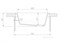 AQUATON Парма Мойка для кухни квадратная, литьевой мрамор, ширина 51 см - фото 56150