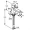 KLUDI Zenta xl однорычажный смеситель для раковины, без донного клапана - фото 62927
