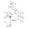 KLUDI Ameo однорычажный смеситель для раковины-чаши, 205 мм - фото 63105