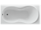 AQUATEK Мартиника  Акриловая ванна на каркасе, слив-перелив в комплекте, без панели. - фото 69078