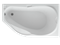 AQUATEK Таурус Акриловая ванна на каркасе, слив-перелив в комплекте, с панелью. Правая ориентация - фото 69136