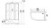 NIAGARA Luxe Душевая кабина NG-7712GR (800x1200х2150) высокий поддон стенки ЗОЛОТО - фото 69698