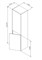 AM.PM Inspire V2.0, шкаф-колонна, универсальный, подвесной, 40 см, push-to-open, графит мато - фото 78974