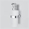 AM.PM Sense L, Стеклянный диспенсер для жидкого мыла с настенным держателем, хром - фото 80315