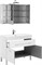 AQUANET Верона NEW 100 Комплект мебели для ванной комнаты (напольный 1 ящик 2 дверцы) - фото 83258