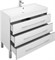 AQUANET Верона NEW 100 Комплект мебели для ванной комнаты (напольный 3 ящика) - фото 83272