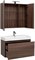 AQUANET Нью-Йорк 100 Комплект мебели для ванной комнаты - фото 85311