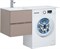 AQUANET Алвита 120 R Тумба для ванной комнаты с раковиной Тумба с раковиной AQUANET Alvita 120 R - фото 88954