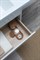 AQUANET Токио 130 L Тумба для ванной комнаты с раковиной (подвесная, 1 ящик) - фото 93661